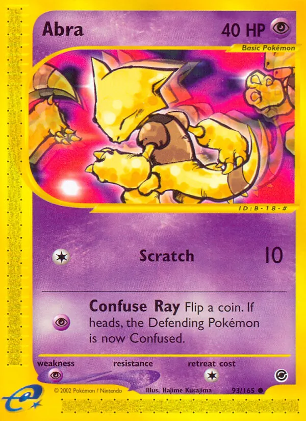 Abra, Expedition Base Set 093/165