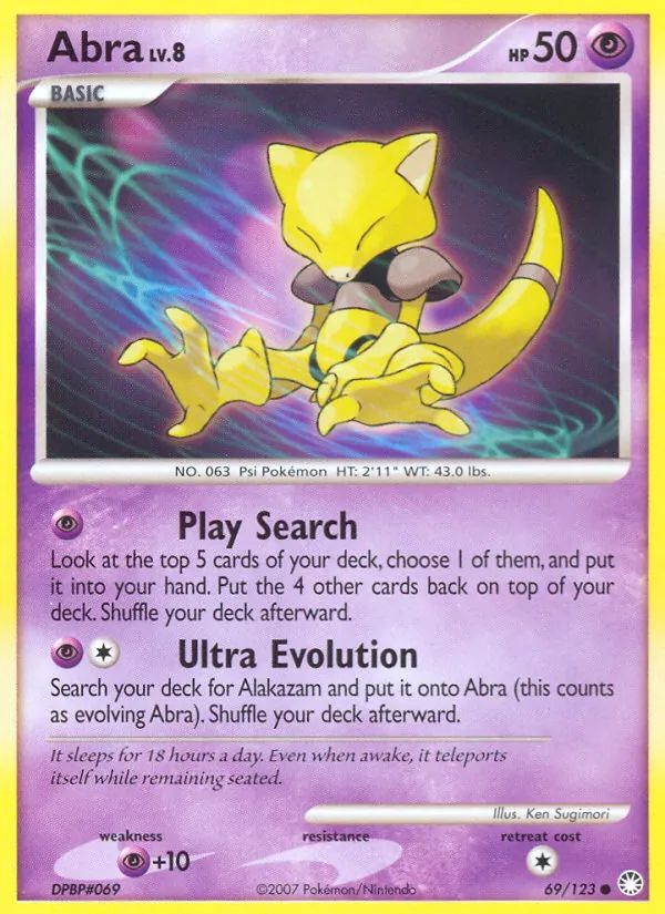 Abra, Mysterious Treasures 069/123