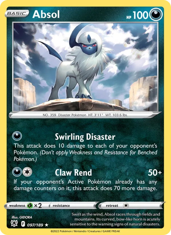 Absol, Astral Radiance 097/189