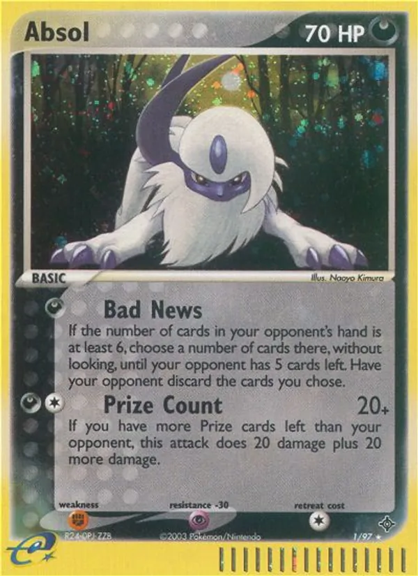Absol, Dragon 001/097