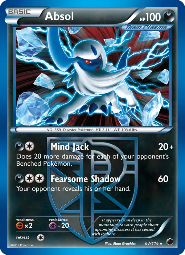 Absol, Plasma Freeze 067/116