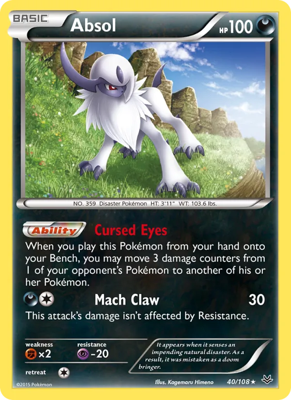 Absol, Roaring Skies 040/108