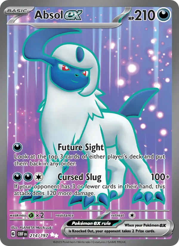Absol EX, Obsidian Flames 214/197