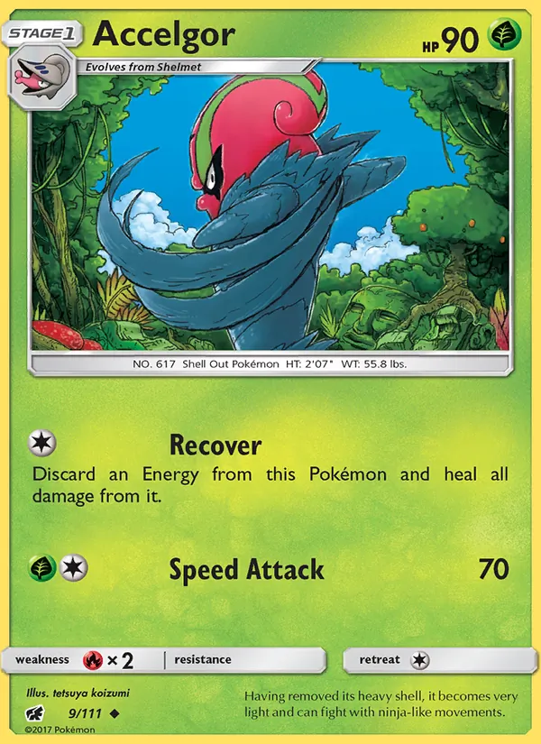 Accelgor, Crimson Invasion 009/111