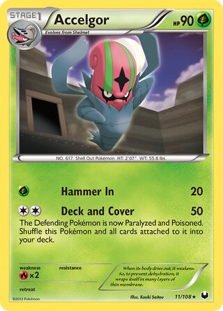 Accelgor, WC Deck 2014 (Trevgor) 011/108