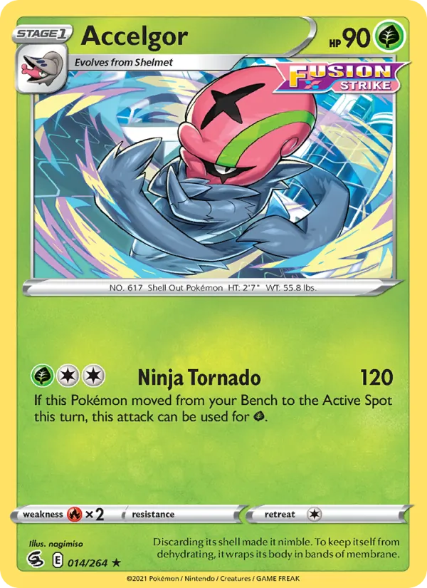 Accelgor, Fusion Strike 014/264