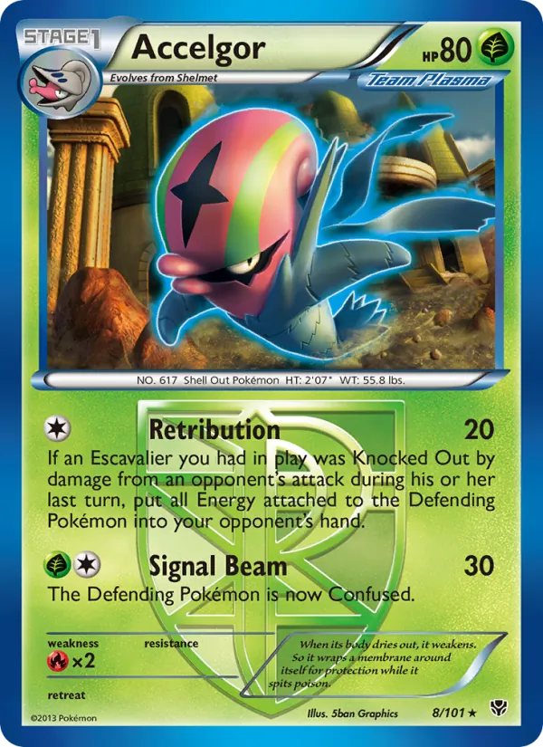 Accelgor, Plasma Blast 008/101