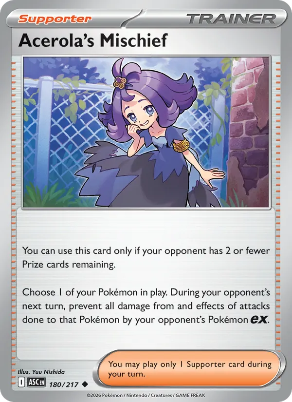 Acerola's Mischief, Ascended Heroes 180/217