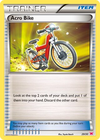 Acro Bike, XY trainer Kit (Latias) 029/030