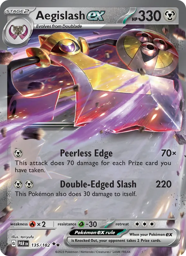Aegislash EX, Paradox Rift 135/182