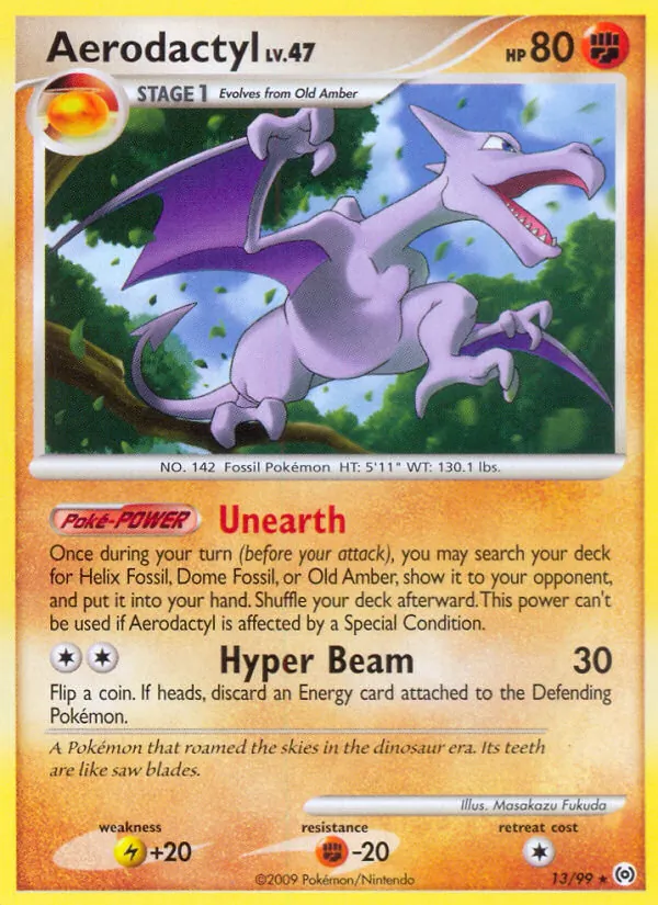 Aerodactyl, Arceus 013/099