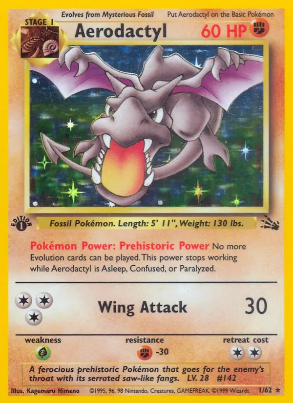 Aerodactyl, Fossil 001/062