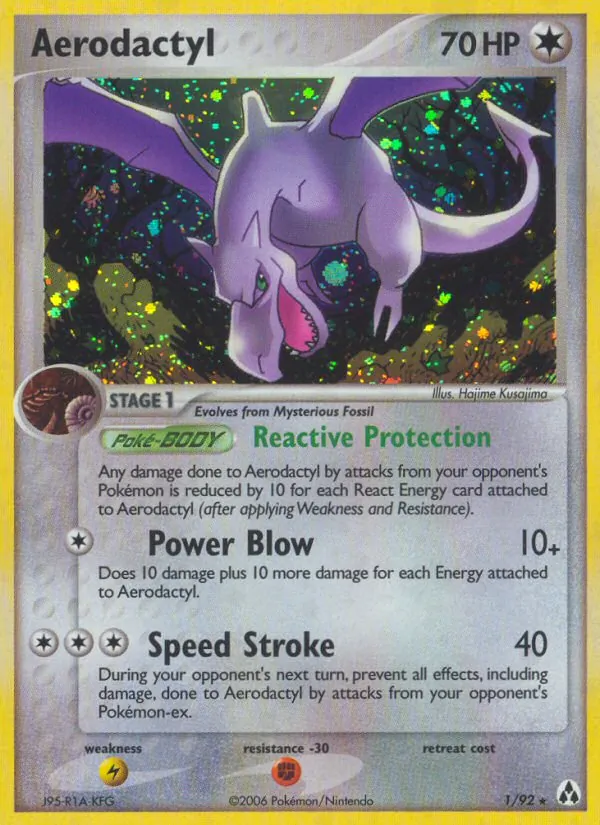 Aerodactyl, Legend Maker 001/092