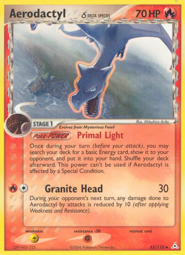 Aerodactyl δ, Holon Phantoms 035/110