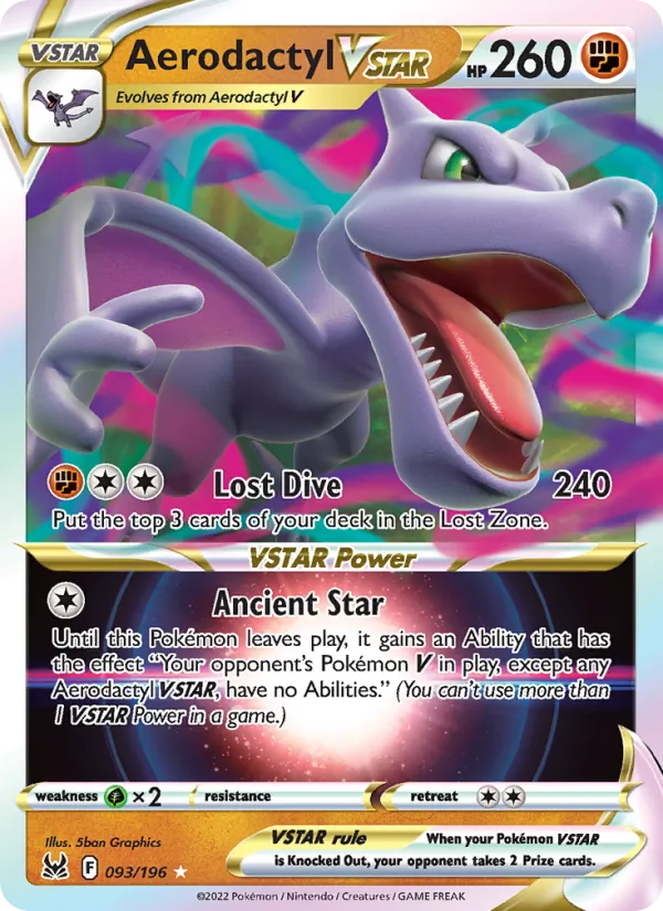 Aerodactyl VSTAR, Lost Origin 093/196