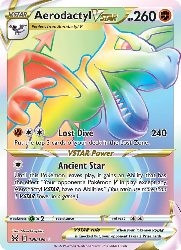 Aerodactyl VSTAR, Lost Origin 199/196