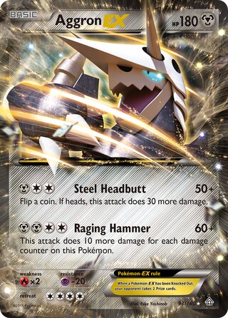 Aggron EX, Primal Clash 93/160