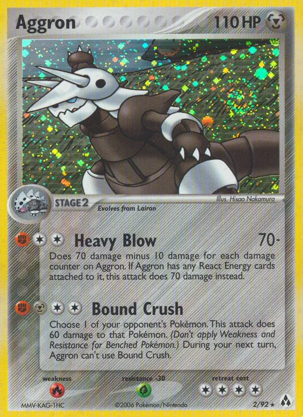 Aggron, Legend Maker 002/092