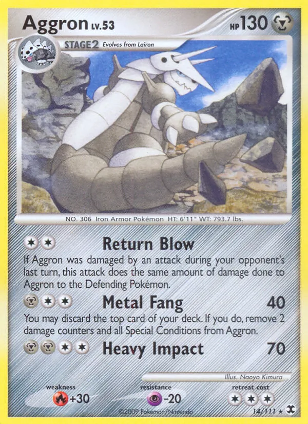 Aggron, Rising Rivals 014/111