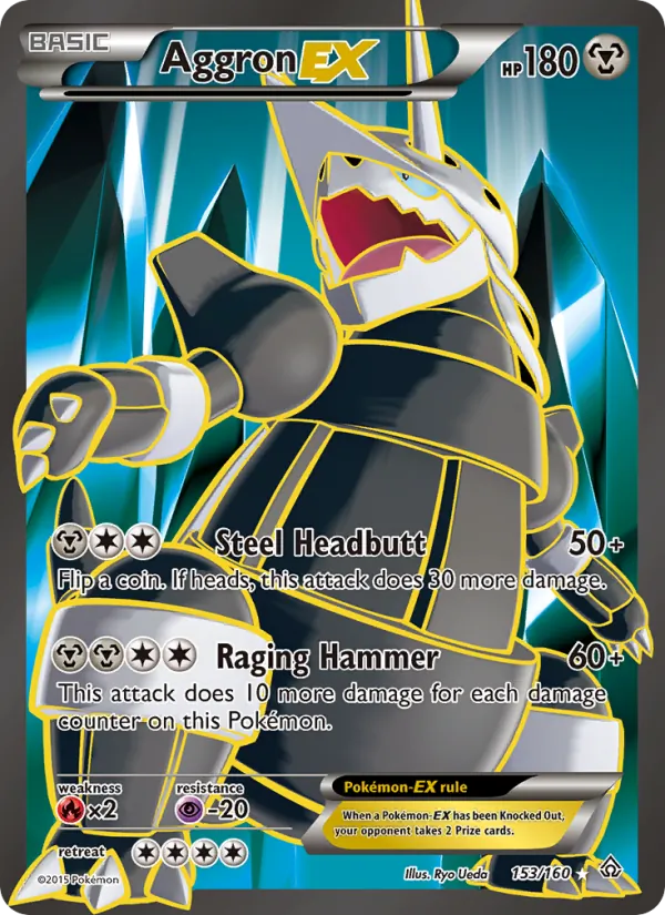 Aggron EX, Primal Clash 153/160