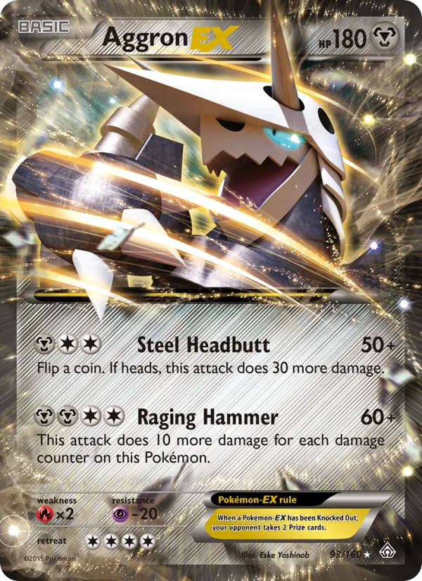 Aggron EX, Primal Clash 093/160