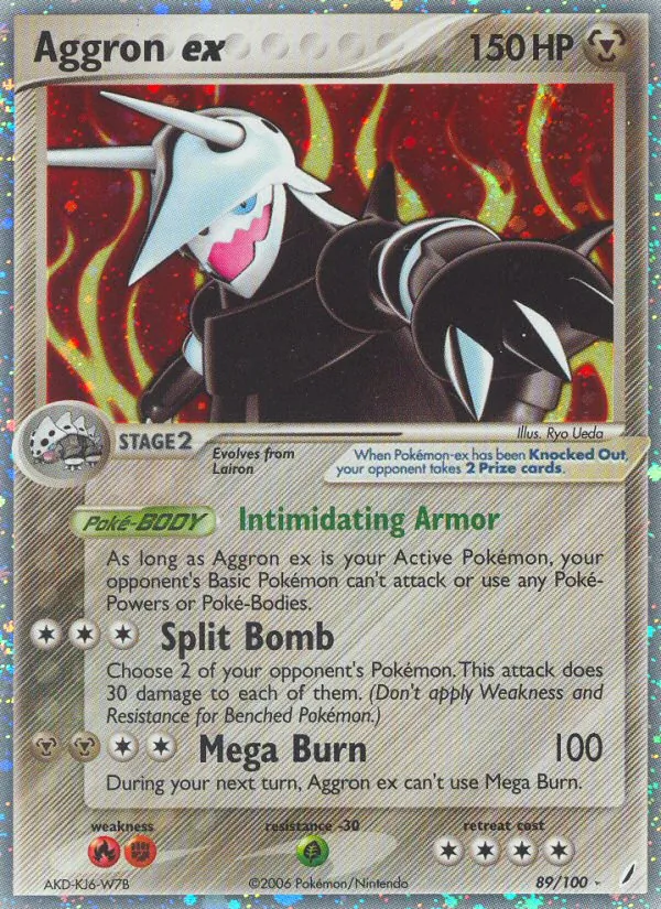 Aggron EX, Crystal Guardians 089/100