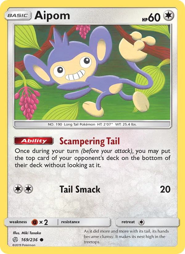 Aipom, Cosmic Eclipse 169/236