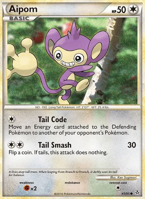 Aipom, Überraschungskalender 043/095
