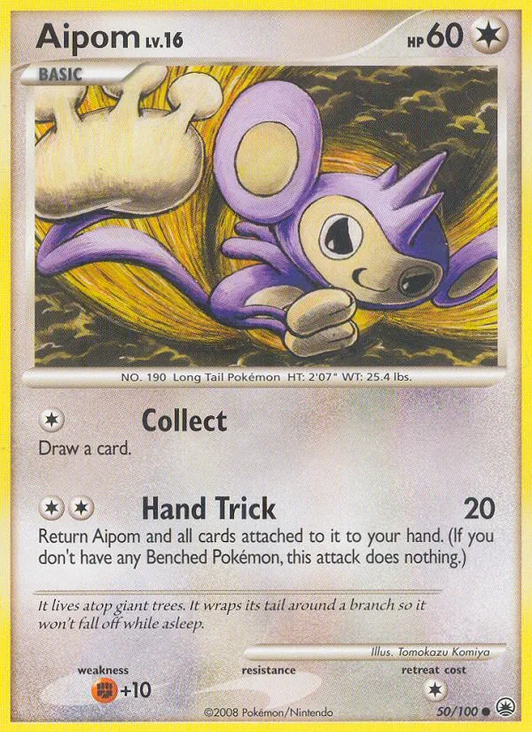 Aipom, Majestic Dawn 050/100