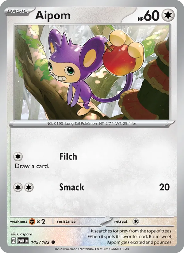 Aipom, Paradox Rift 145/182