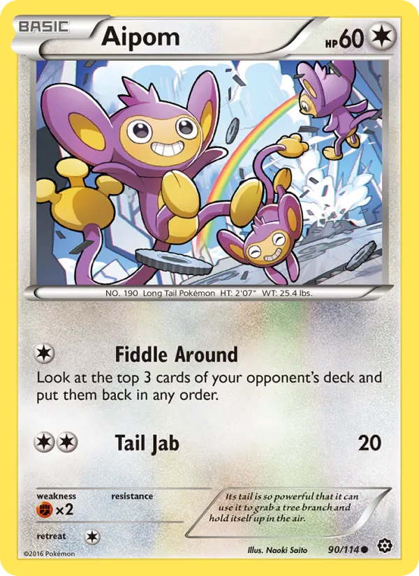 Aipom, Steam Siege 090/114