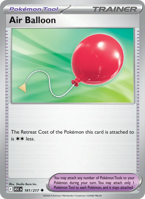 Air Balloon, Ascended Heroes 181/217