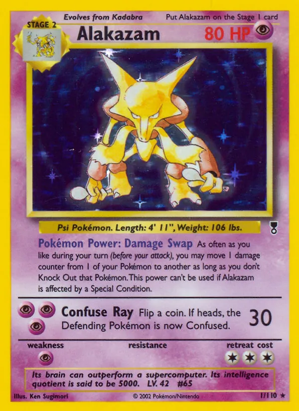 Alakazam, Legendary Collection 001/110