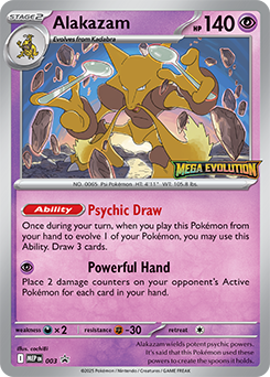 Alakazam, MEP Black Star Promos 003