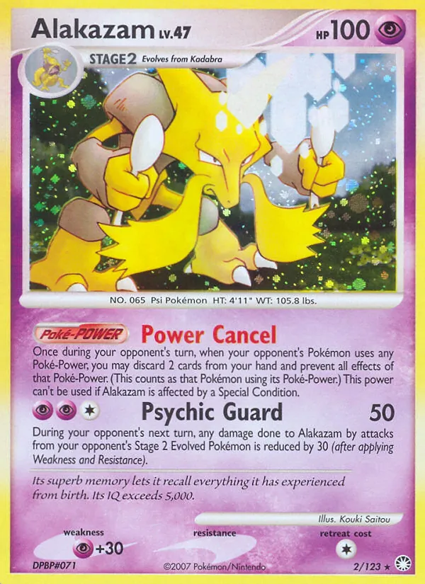 Alakazam, Mysterious Treasures 002/123