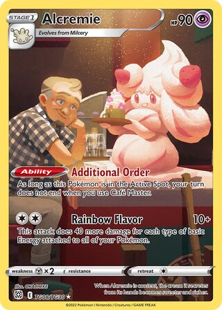 Alcremie, Brilliant Stars Trainer Gallery TG08/30