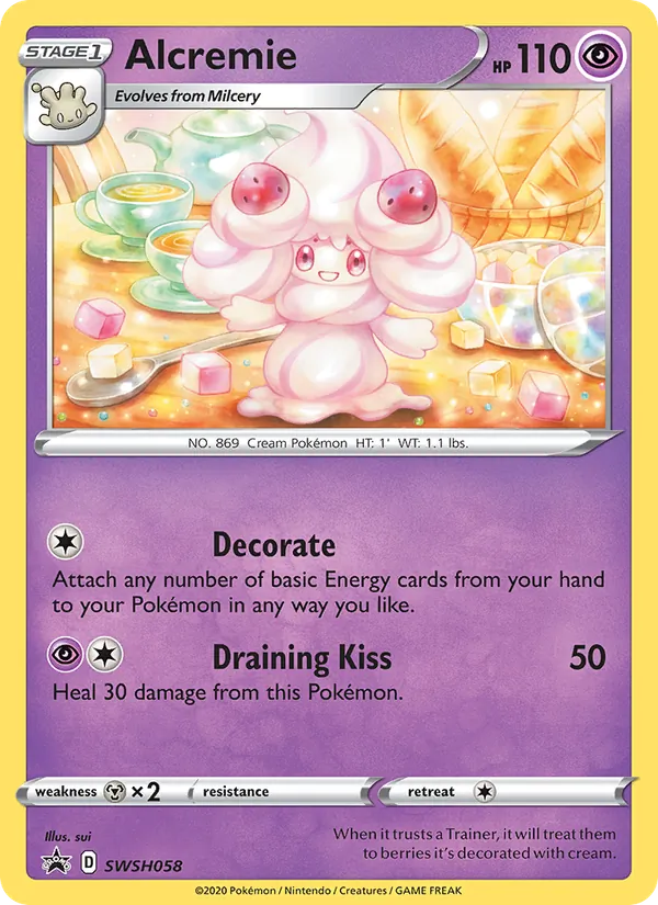 Alcremie, SWSH Black Star Promos SWSH058/307