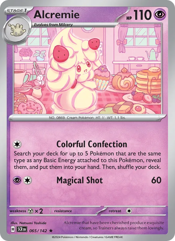 Alcremie, Stellar Crown 065/142