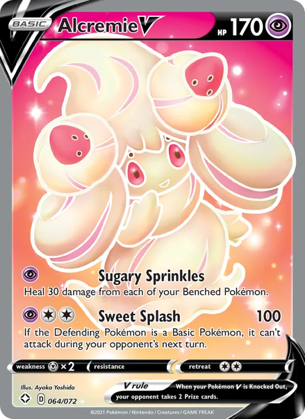 Alcremie V, Shining Fates 064/072