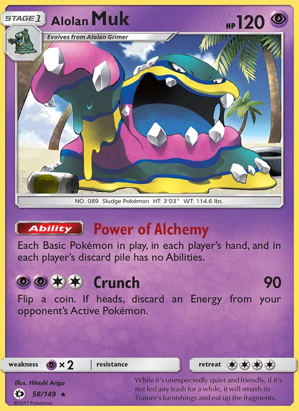 Alolan Muk, Sun & Moon 058/149