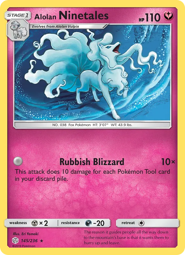 Alolan Ninetales, Cosmic Eclipse 145/236