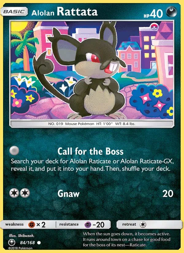 Alolan Rattata, Celestial Storm 084/168