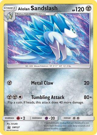 Alolan Sandslash, SM Trainer Kit (Alolan Sandslash) SM127