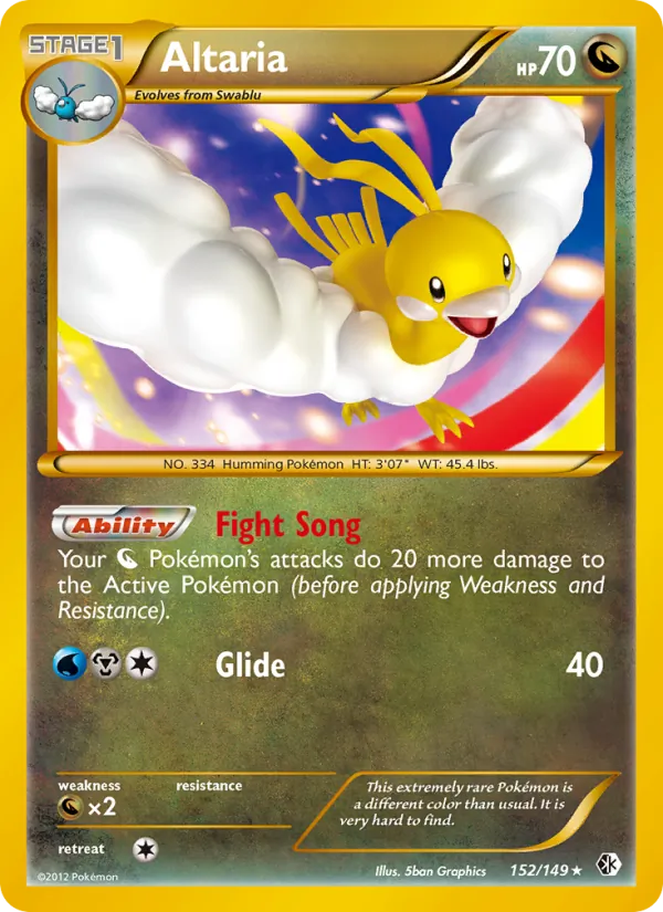 Altaria, Boundaries Crossed 152/149