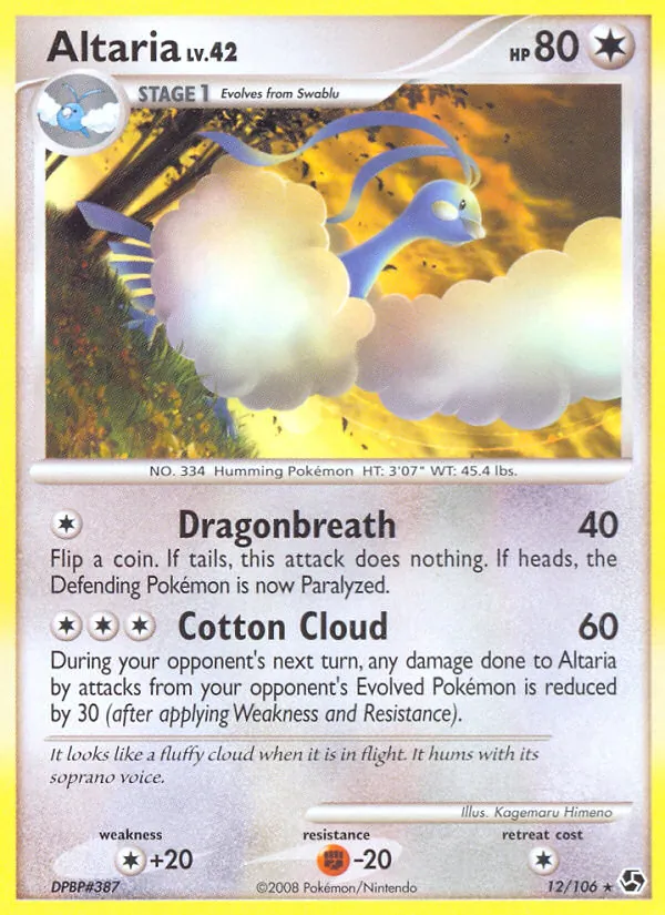 Altaria, Great Encounters 012/106