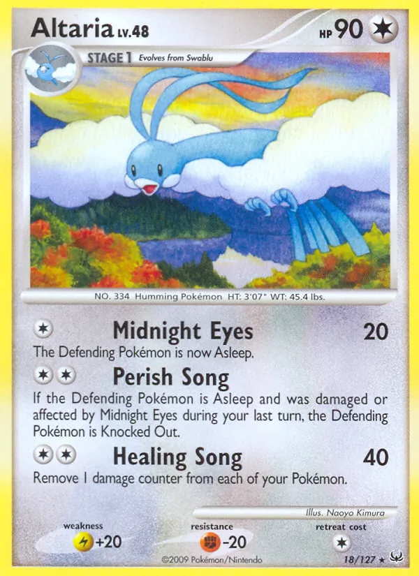 Altaria, Platinum 018/127