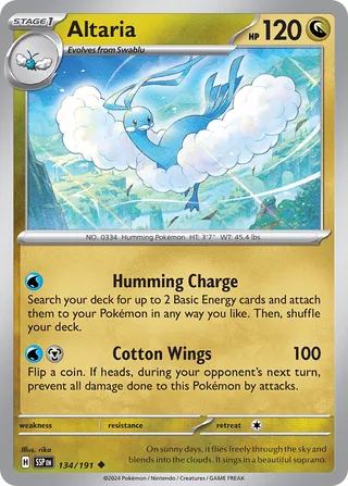 Altaria, Surging Sparks 134/191