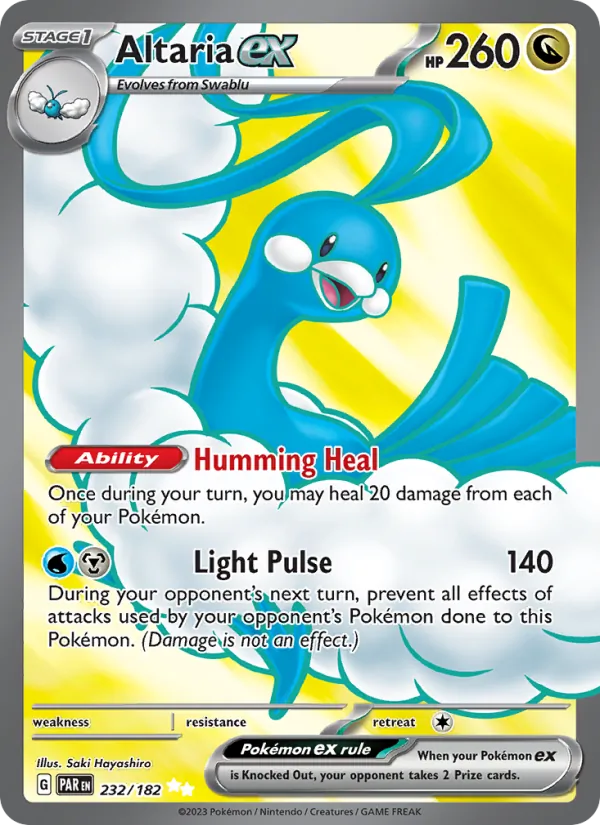 Altaria EX, Paradox Rift 232/182