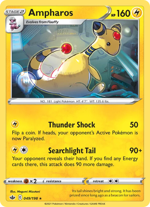 Ampharos, Chilling Reign 049/198