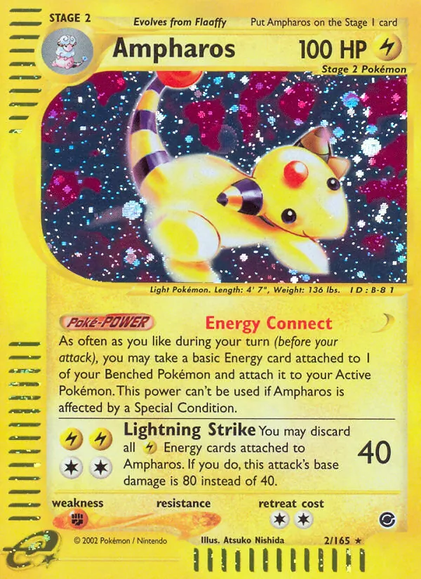 Ampharos, Expedition Base Set 002/165